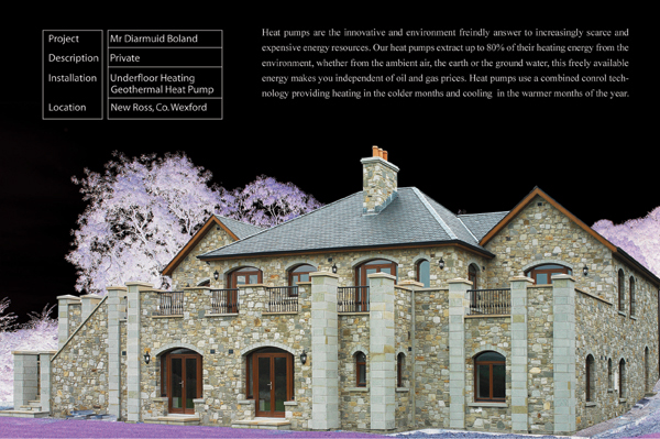 Diarmuid Boland Underfloor Heating and Dimplex Geothermal Heat Pump